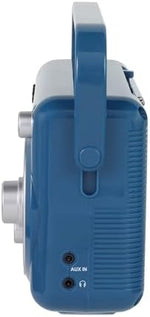 Rear view of Studebaker SB2002BL radio with power cord