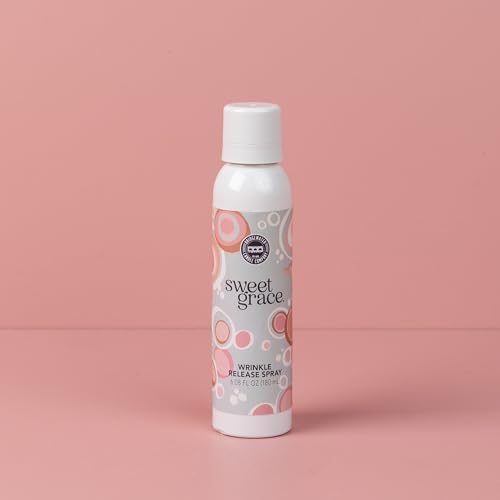 Bridgewater Sweet Grace fabric spray bottle smoothing wrinkles on dry clothing