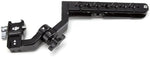 Premium dual handle kit adjusted into the underslung briefcase shooting position for low angles