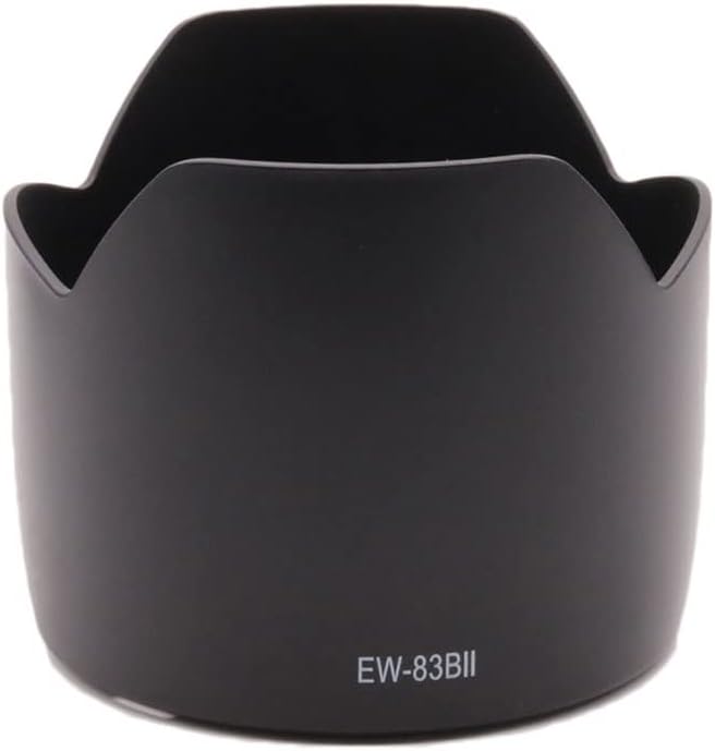 LingoFoto EW-83B II flower camera lens hood front view