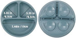 PandaEar baby feeding set showing suction base functionality