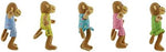 Complete packaging of the imported USA MerryMakers nursery rhyme finger puppet set for toddlers.
