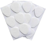 Adhesive wool felt cushions for ball of foot pain relief