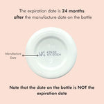 Close up of FullWell prenatal supplement bottle