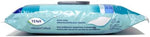 Tena incontinence wipes moisture enriched label