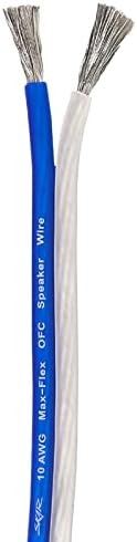 Flexible 10 gauge Elite series cable showing matte finish
