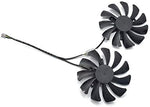 PNY GTX 1070 XLR8 compatible replacement cooling fan underbelly mechanics