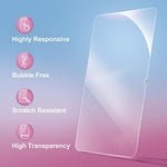 Side profile of ultra-thin 0.33 millimeter tempered glass film