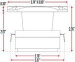 Product packaging and contents for the authentic USA imported CT Sounds car audio speaker pair.