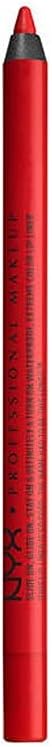 NYX professional makeup slide on lip pencil front view cosmetic