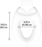 Ingenuity USA imported flip up potty training accessory packaging details