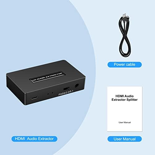 HDSUNWSTD imported premium audio converter showing structural layout and interface dimensions for home entertainment setups