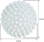 Eco-friendly dryer ball set used as a chemical-free fabric softener alternative.