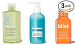 Bliss Bright and Balanced Skincare Trio front product view