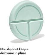 Stackable feature of OXO Tot toddler plates
