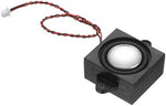 Patikil 3 Watt micro loudspeaker side profile showing plastic cavity