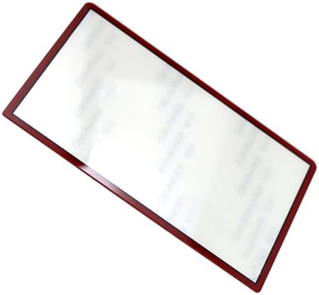 Close-up view of the crystal clear premium finish on the Haoyull top surface lens replacement.