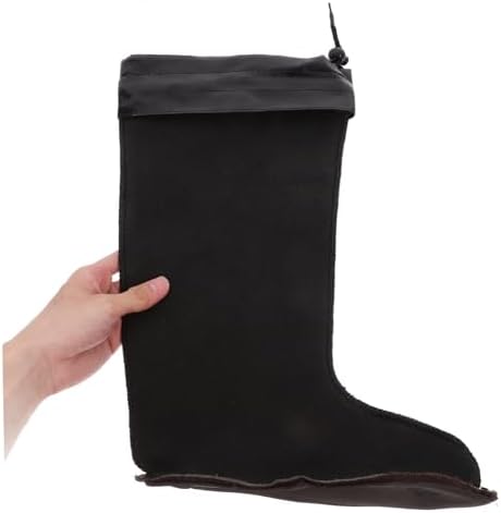 Thick cloth lining material detail of KONTONTY warm winter boot inserts