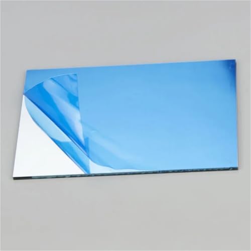 Side profile of 2mm thick first surface projector reflector