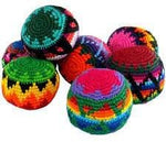 Premium hand-knitted juggling ball for coordination and soccer agility training
