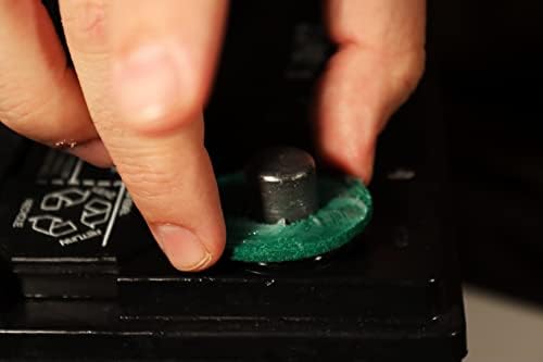 Anti corrosion battery terminal washers and dielectric grease kit for vehicle maintenance