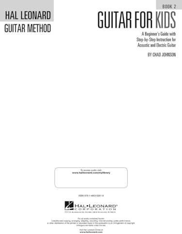 Guitar for Kids - Beginner Guitar Method and Songbook | Fun and Easy Lessons for Acoustic and Electric Guitar | Includes Chords, Strumming, and ... for Play-Along (Hal Leonard Guitar Method) - Image 4