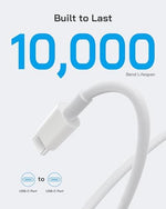 Side view illustration highlighting the flame retardant construction of the wall charger