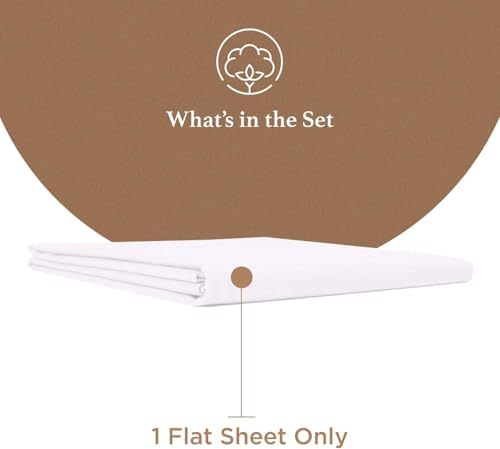 Good Sleep Bedding 100 percent Egyptian cotton flat sheet texture close up showing sateen weave.