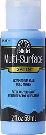 Folk Art Multi-Surface Paint (2 Ounce, 2927 Medium Blue) - Image 2