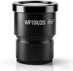 Marhynchus optical glass replacement ocular lens for laboratory binocular and trinocular stereo microscopes.