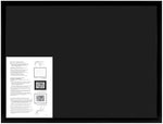MCS 20x27 inch display frame with reversible black and white background