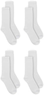 Side view of Dr. Scholl's diabetic crew socks showing smooth toe seam