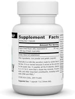 Source Naturals Royal Jelly 500 Milligrams supplement facts and premium ingredients label