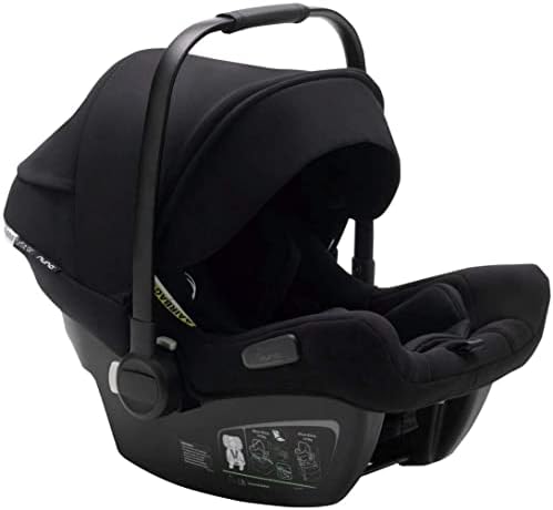Bugaboo Butterfly car seat adapter side profile showing click-and-go mechanism