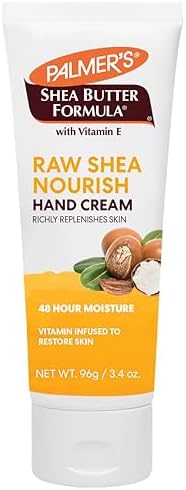 Palmer's Raw Shea Nourish Hand Cream back label details
