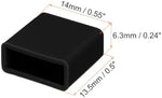 Close up of Meccanixity USB anti dust caps showing texture