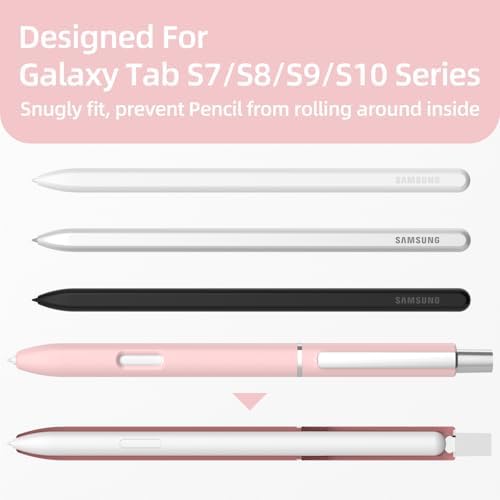 AZF premium protective accessory solution for Samsung Galaxy Tab S10 S Pen in pink color option