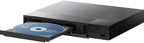Sony high definition disc player showcasing slim profile for home entertainment centers