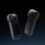 Premium action camera dual lens cap protection system details