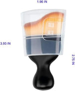 Vingtank four pack car dusting brush set showing the non slip polypropylene handle design.