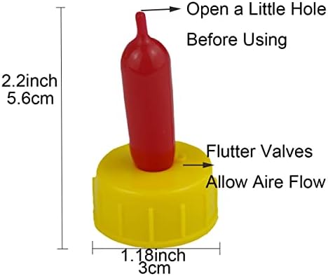 Soft rubber goat bottle nipples with flutter valves close up view