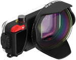 Authentic SeaLife SL053 wide angle dome lens showing secure mounting mechanism