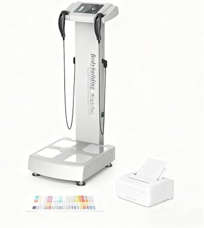 Body Fat Analyzer with Printer, Body Composition Analyzer, Body Fat Scale/Weight Scale for Accuracy 25 Key Metrics, Muscle Analysis, Body Scanner Analyzer Body Fat with BMI for Gym, Clinic, Home Use - Image 1