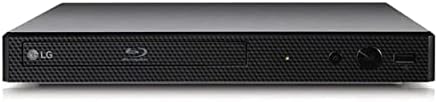 Rear view of LG BP175 highlighting the HDMI output and Ethernet connectivity ports