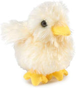 Folkmanis plush bird miniature puppet showcasing soft fabric details