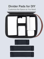 Luxtude waterproof electronic storage pouch under water droplets testing