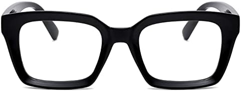 Side profile of Eylrim thick frame glasses showing spring hinges