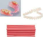 DIY Denture kit, Making Partial dentures and Full dentures kit DIY Simulation Practice Making Denture kit, Equipped with DIY Tool kit and Temporary Teeth,Create Your Perfect Smile at Home - Image 2