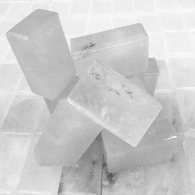 Laboratoires Osma Bloc Alum Stone 75 grams 3 pack front view authentic natural aftershave block