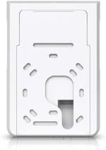 Ubiquiti UniFi U7 Pro Wall setup box contents including mounting brackets and essential hardware components.